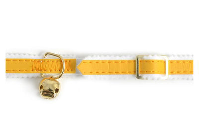 Ancol Safety Elastic Cat Collar Reflective Yellow